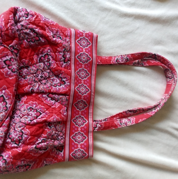 Vera Bradley Vintage Frankly Scarlet Morgan Bag - Picture 7 of 12